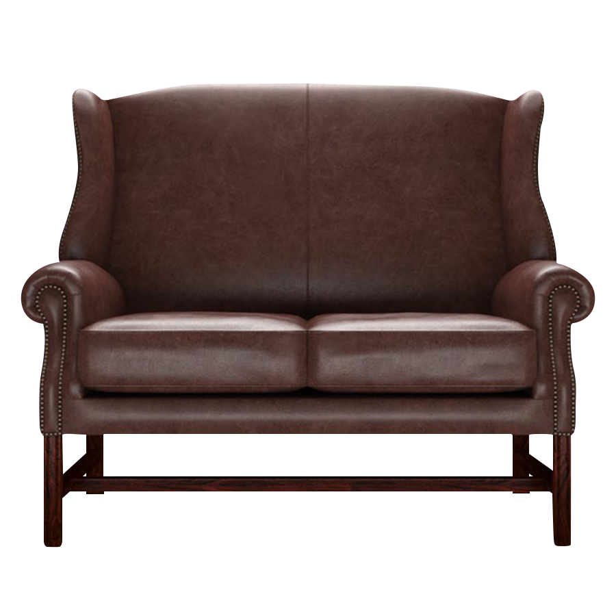 Drummond 2 Sits Chesterfield Soffa Old English Dark Brown