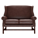 Drummond 2 Sits Chesterfield Soffa Old English Dark Brown