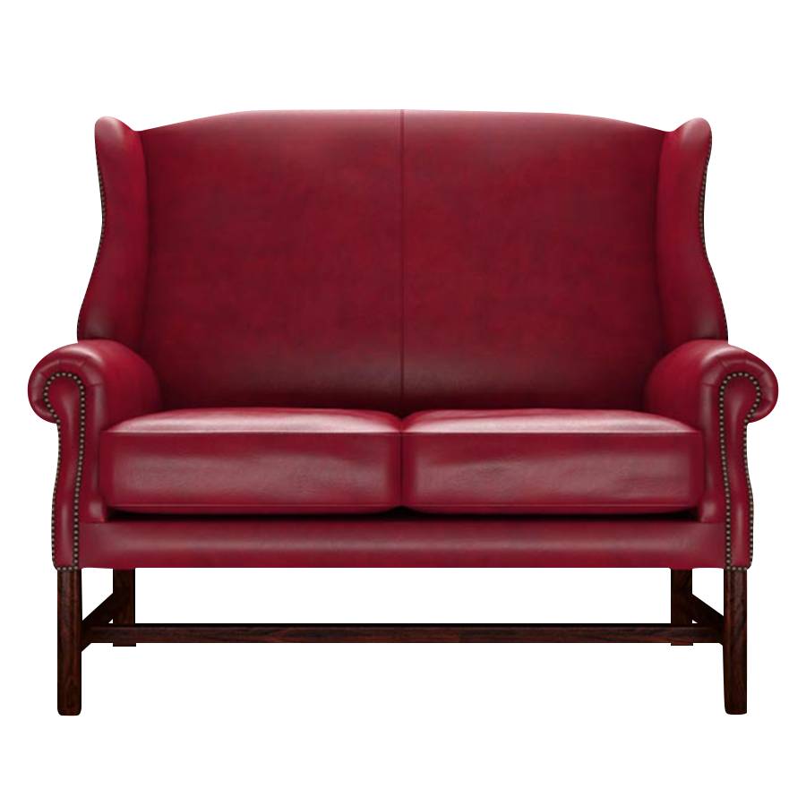 Drummond 2 Sits Chesterfield Soffa Old English Gamay