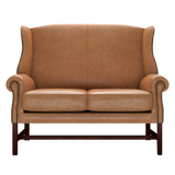 Drummond 2 Sits Chesterfield Soffa Old English Tan