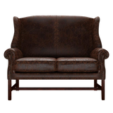 Drummond 2 Sits Chesterfield Soffa Tudor Mahogany