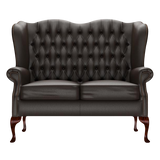Gladstone 2 Sits Chesterfield Soffa Birch Brown