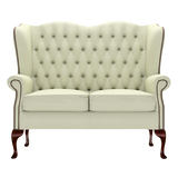 Gladstone 2 Sits Chesterfield Soffa Birch Cream