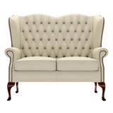 Gladstone 2 Sits Chesterfield Soffa Birch Ivory