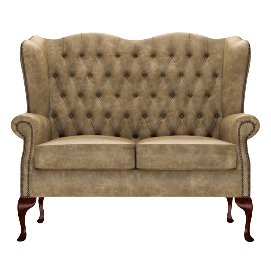Gladstone 2 Sits Chesterfield Soffa Etna Beige