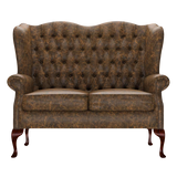 Gladstone 2 Sits Chesterfield Soffa Etna Brandy