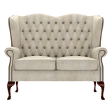 Gladstone 2 Sits Chesterfield Soffa Etna Cream