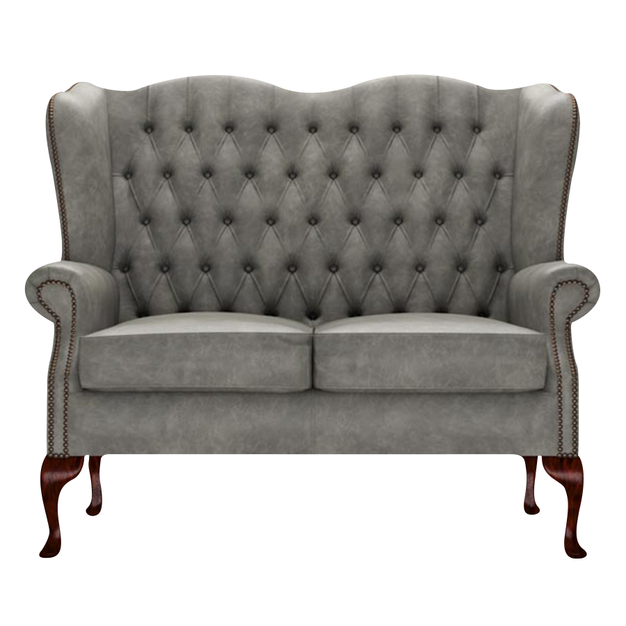 Gladstone 2 Sits Chesterfield Soffa Etna Grey