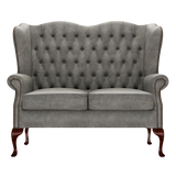 Gladstone 2 Sits Chesterfield Soffa Etna Grey
