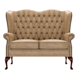 Gladstone 2 Sits Chesterfield Soffa Old English Parchment