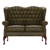 Gladstone 2 Sits Chesterfield Soffa Tudor Birch
