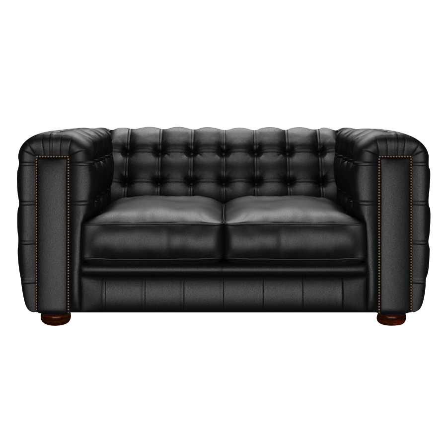 Kingsley 2 Sits Chesterfield Soffa Birch Black