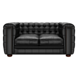 Kingsley 2 Sits Chesterfield Soffa Birch Black