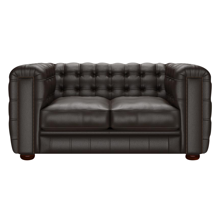 Kingsley 2 Sits Chesterfield Soffa Birch Brown