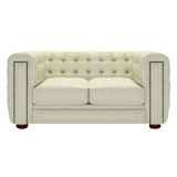 Kingsley 2 Sits Chesterfield Soffa Birch Cream