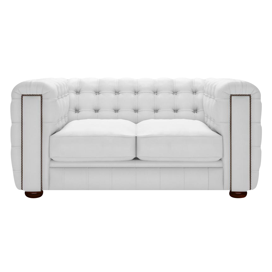 Kingsley 2 Sits Chesterfield Soffa Birch White
