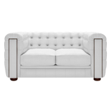 Kingsley 2 Sits Chesterfield Soffa Birch White