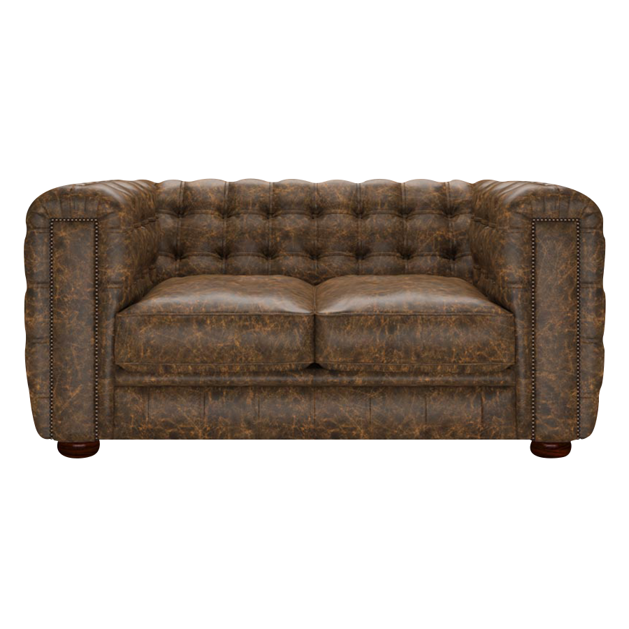 Kingsley 2 Sits Chesterfield Soffa Etna Brandy