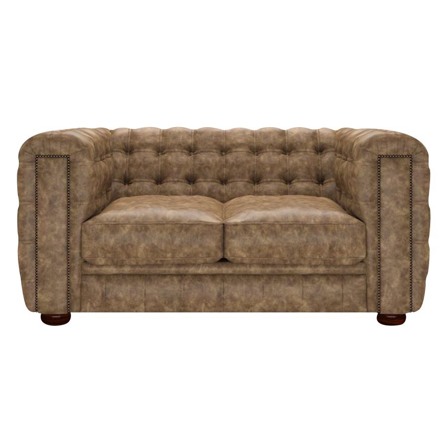 Kingsley 2 Sits Chesterfield Soffa Etna Camel