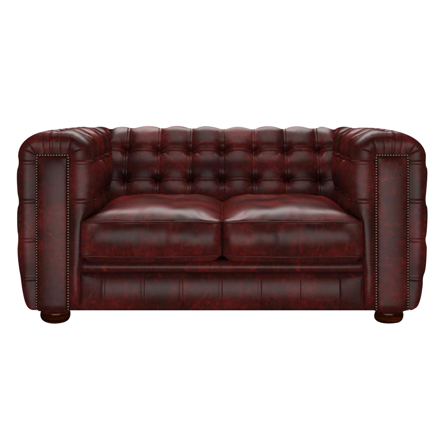 Kingsley 2 Sits Chesterfield Soffa Etna Red