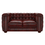 Kingsley 2 Sits Chesterfield Soffa Etna Red