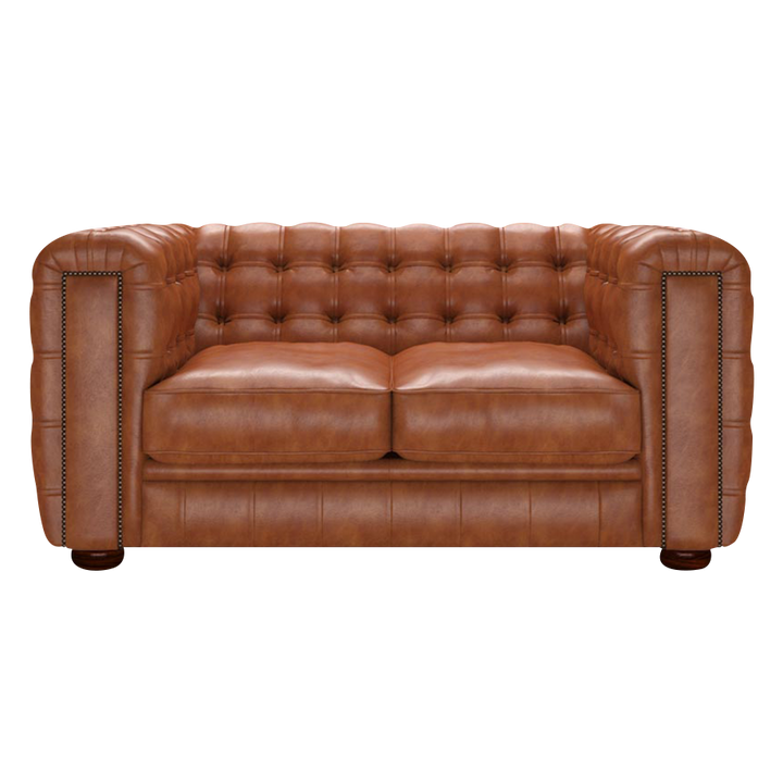 Kingsley 2 Sits Chesterfield Soffa Old English Bruciato