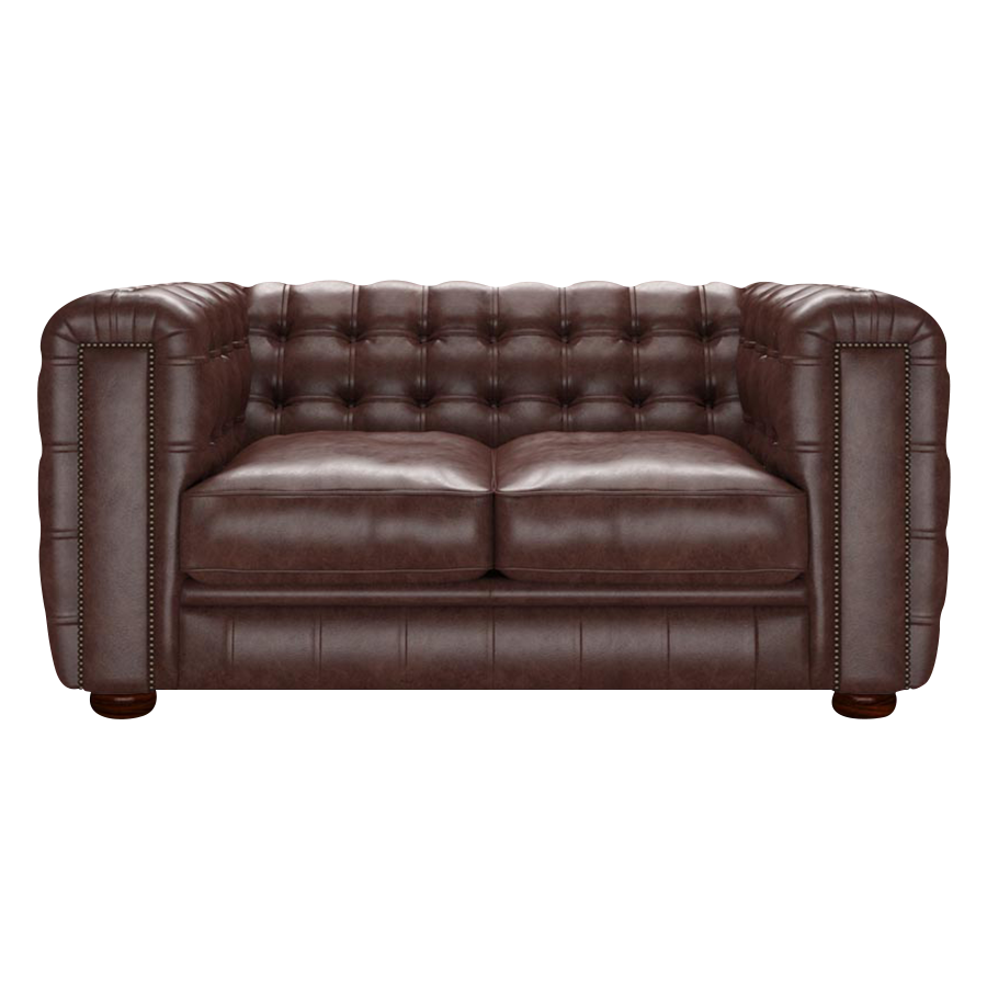 Kingsley 2 Sits Chesterfield Soffa Old English Dark Brown