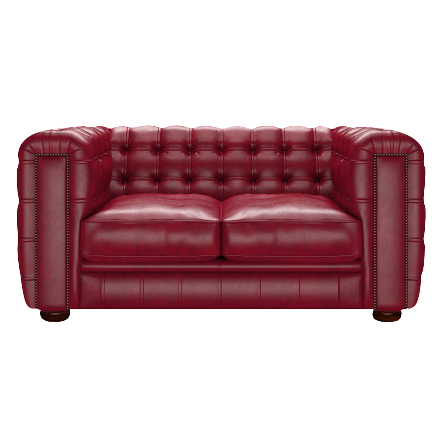 Kingsley 2 Sits Chesterfield Soffa Old English Gamay