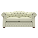 Lawrence 2 Sits Chesterfield Soffa Birch Cream