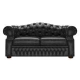 Lawrence 2 Sits Chesterfield Soffa Etna Black