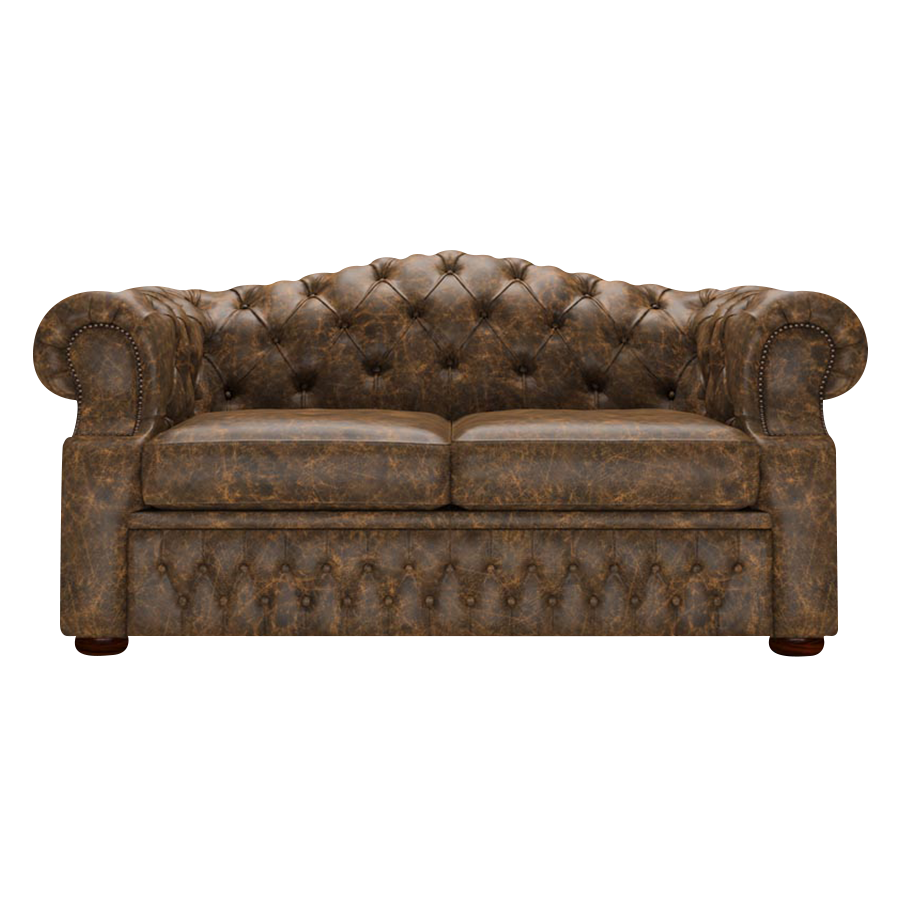 Lawrence 2 Sits Chesterfield Soffa Etna Brandy
