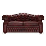 Lawrence 2 Sits Chesterfield Soffa Etna Red
