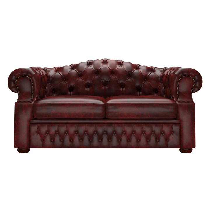 Lawrence 2 Sits Chesterfield Soffa Etna Red