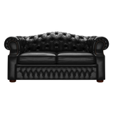 Lawrence 2 Sits Chesterfield Soffa Old English Black