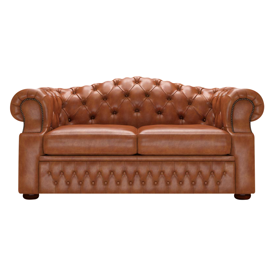 Lawrence 2 Sits Chesterfield Soffa Old English Bruciato