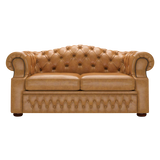 Lawrence 2 Sits Chesterfield Soffa Old English Buckskin