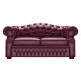 Lawrence 2 Sits Chesterfield Soffa Old English Burgundy