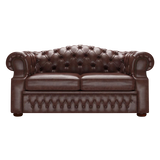 Lawrence 2 Sits Chesterfield Soffa Old English Dark Brown