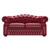 Lawrence 2 Sits Chesterfield Soffa Old English Gamay