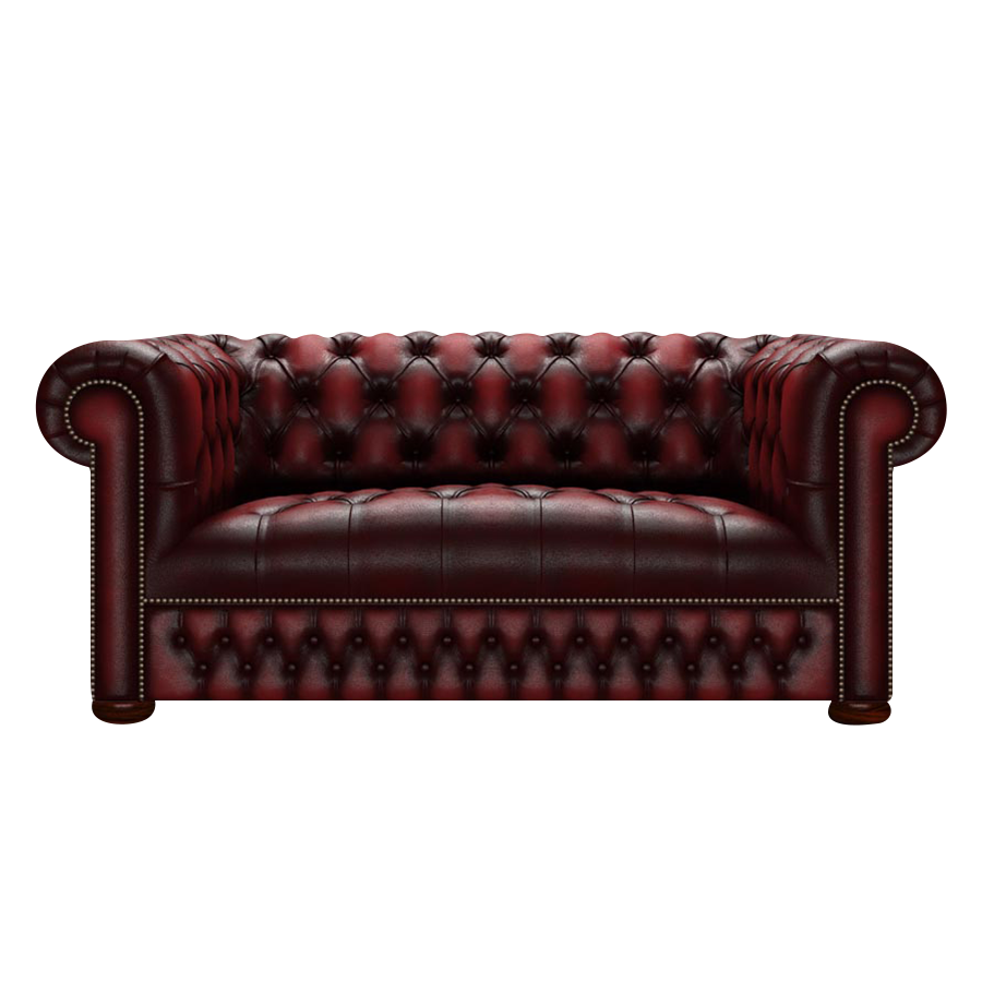 Linwood 2 Sits Chesterfield Soffa Antique Red