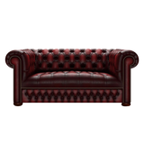 Linwood 2 Sits Chesterfield Soffa Antique Red