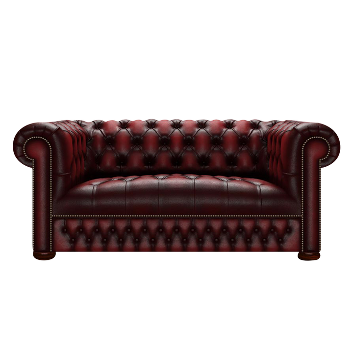 Linwood 2 Sits Chesterfield Soffa Antique Red