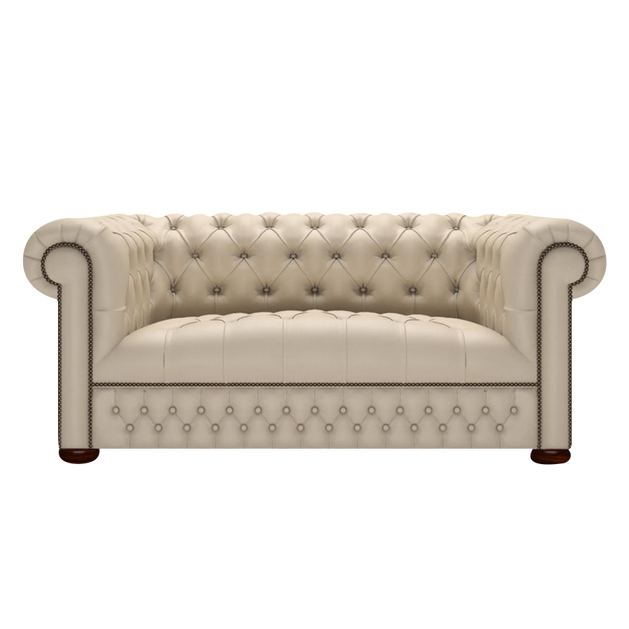 Linwood 2 Sits Chesterfield Soffa Birch Blush Beige