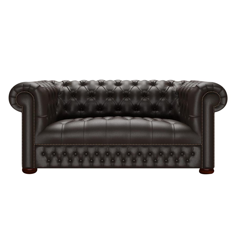 Linwood 2 Sits Chesterfield Soffa Birch Brown