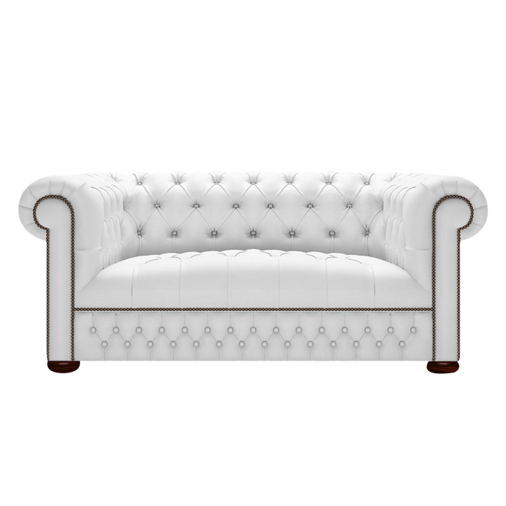 Linwood 2 Sits Chesterfield Soffa Birch White