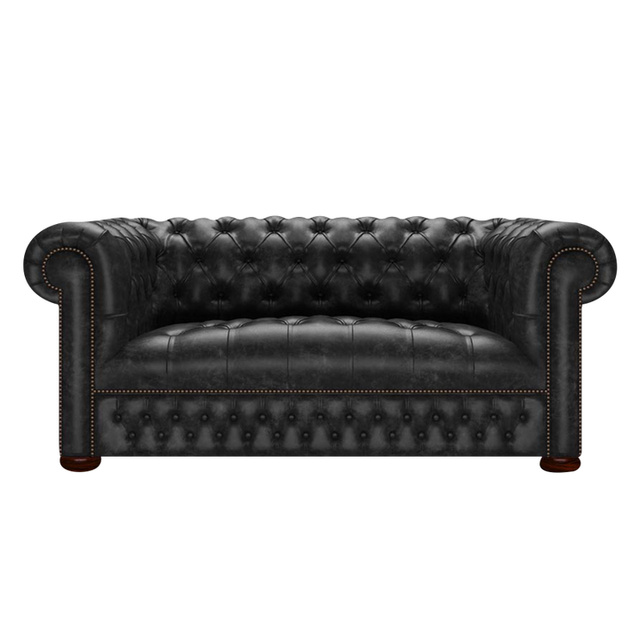 Linwood 2 Sits Chesterfield Soffa Etna Black
