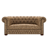 Linwood 2 Sits Chesterfield Soffa Etna Camel