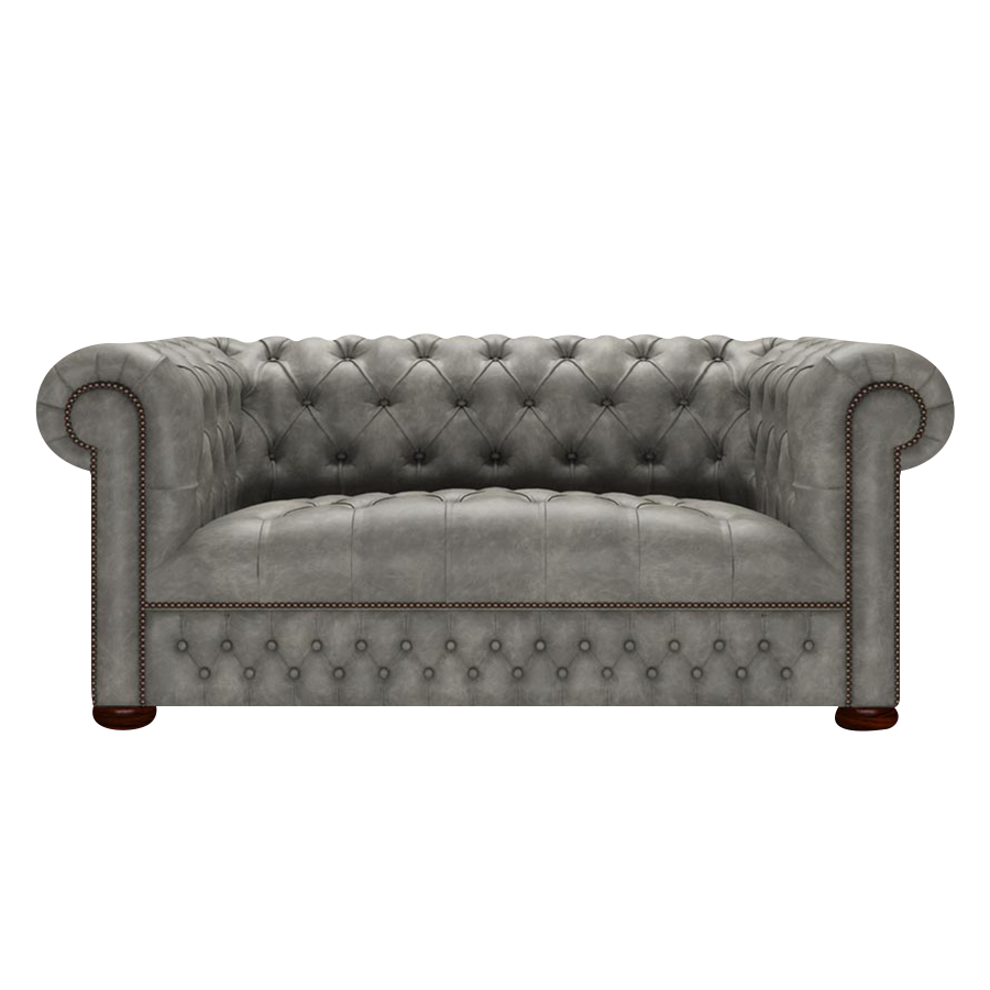 Linwood 2 Sits Chesterfield Soffa Etna Grey