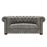 Linwood 2 Sits Chesterfield Soffa Etna Grey