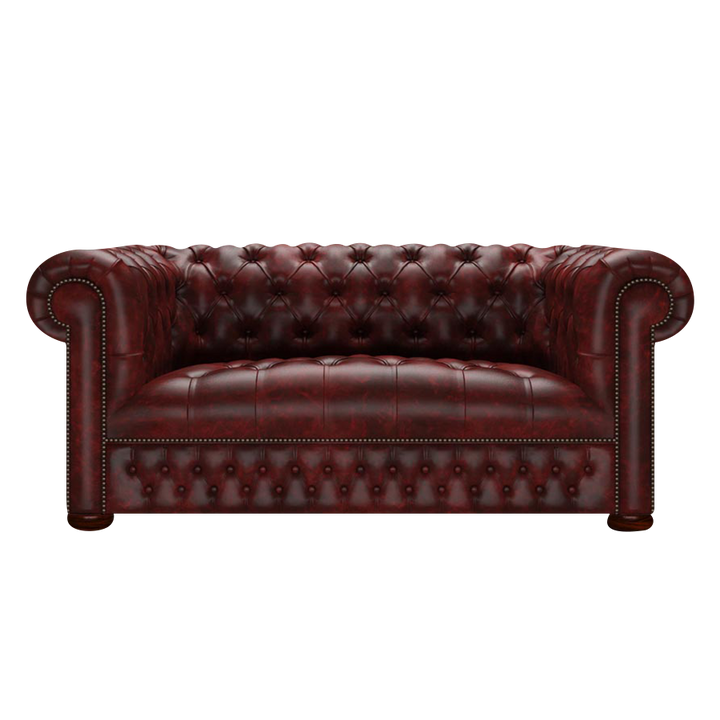 Linwood 2 Sits Chesterfield Soffa Etna Red